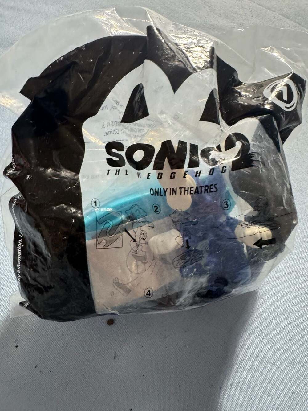 McDonald's Sonic The Hedgehog 2 Happy Meal Toy 1